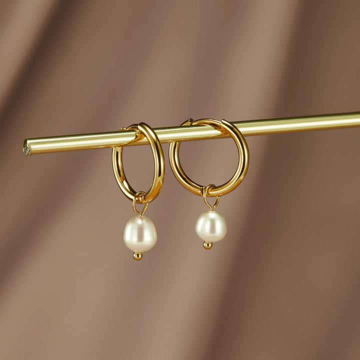 Mira Pearl Hoops