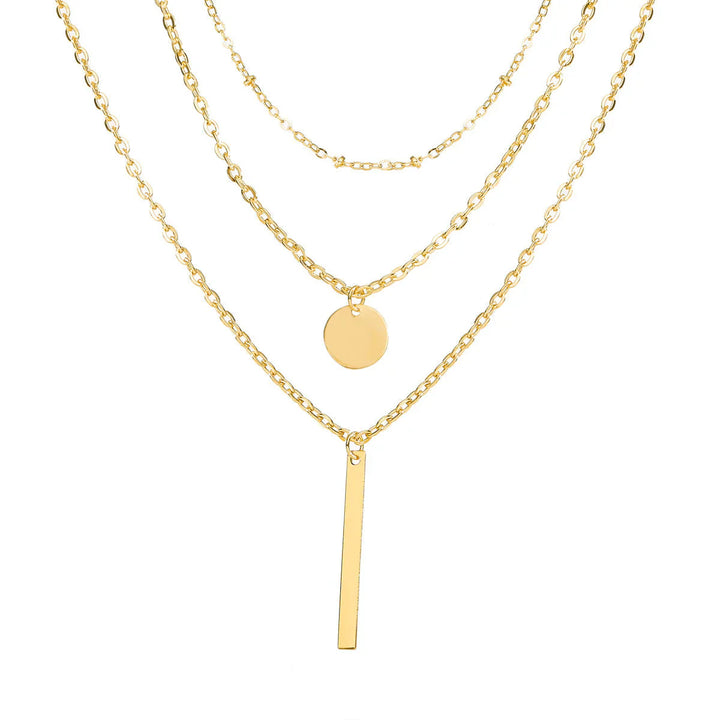 Elora Layered Gold Necklace