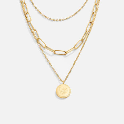 Elara Coin Layered Necklace