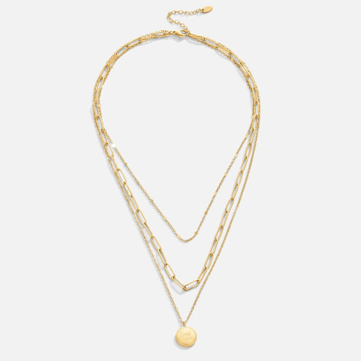 Elara Coin Layered Necklace
