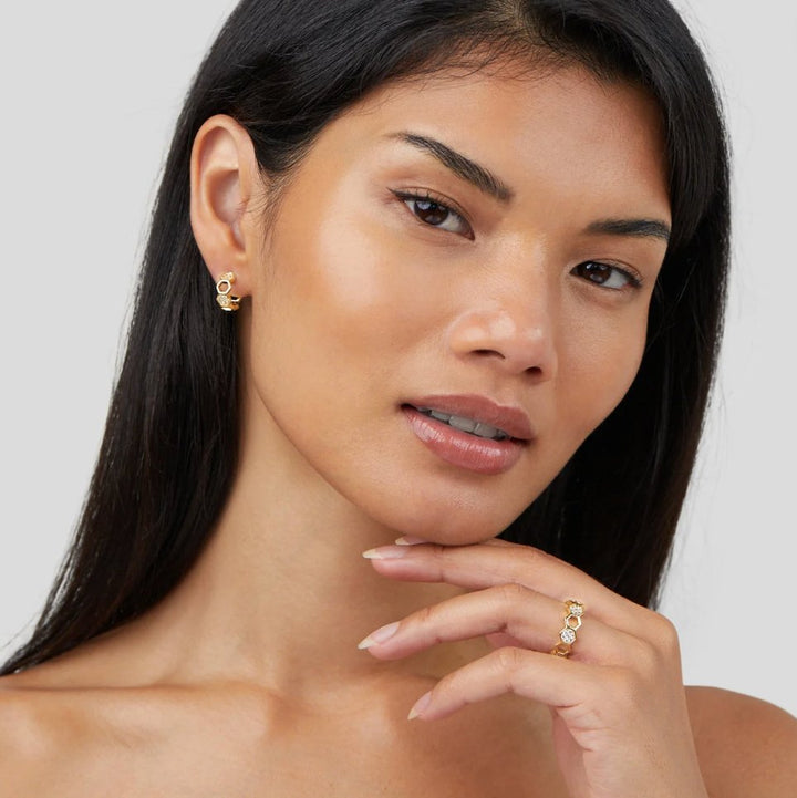 Arlena Honeycomb Spark Ring