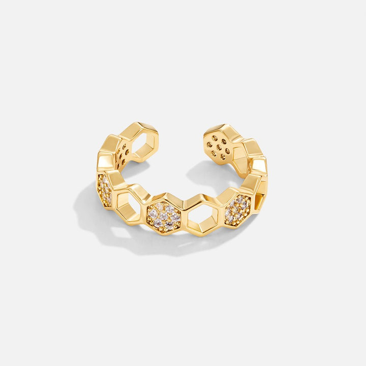 Arlena Honeycomb Spark Ring