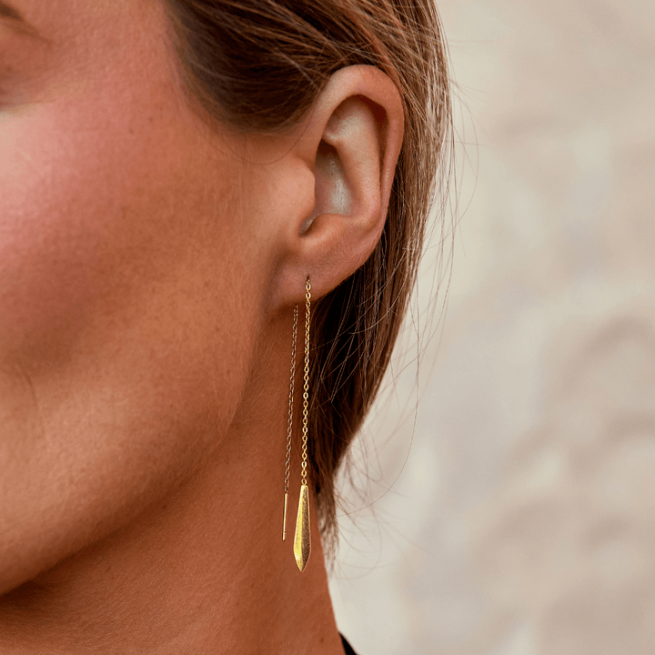 Marina Threaded Tassel Earrings