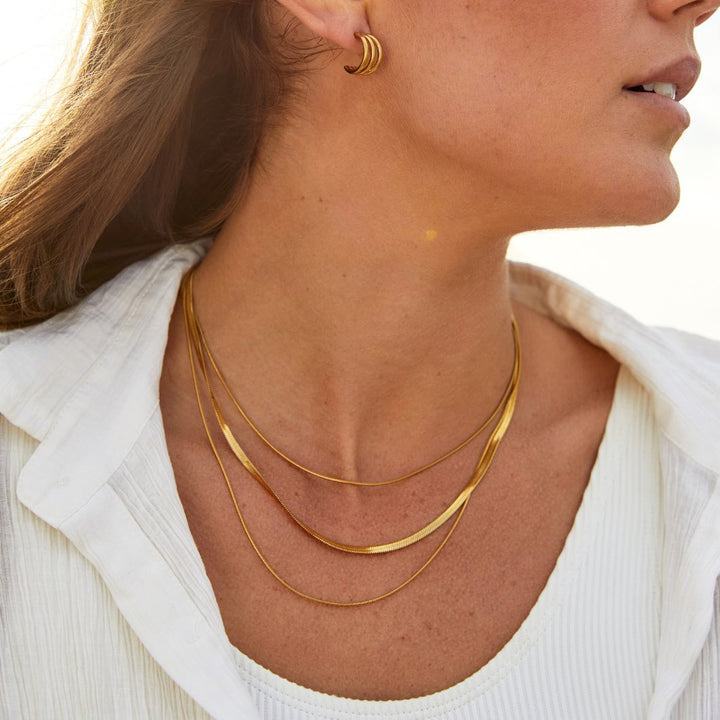Aurelia Layered Chain Necklace