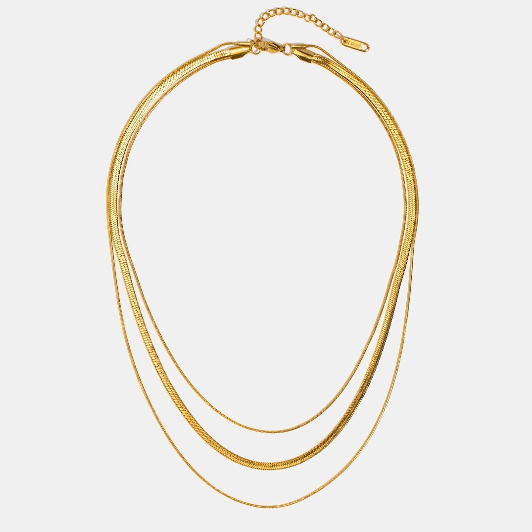Aurelia Layered Chain Necklace