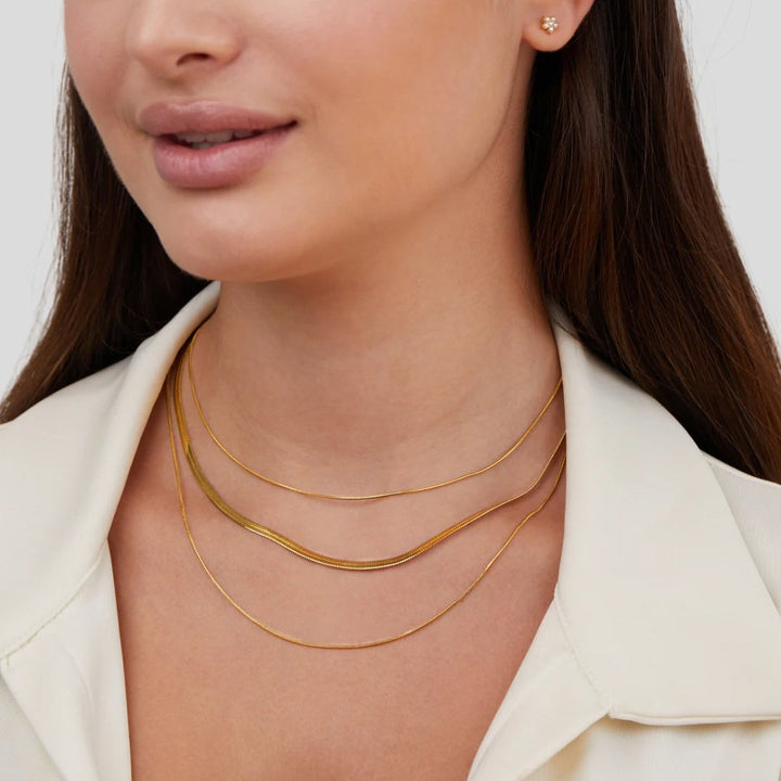 Aurelia Layered Chain Necklace