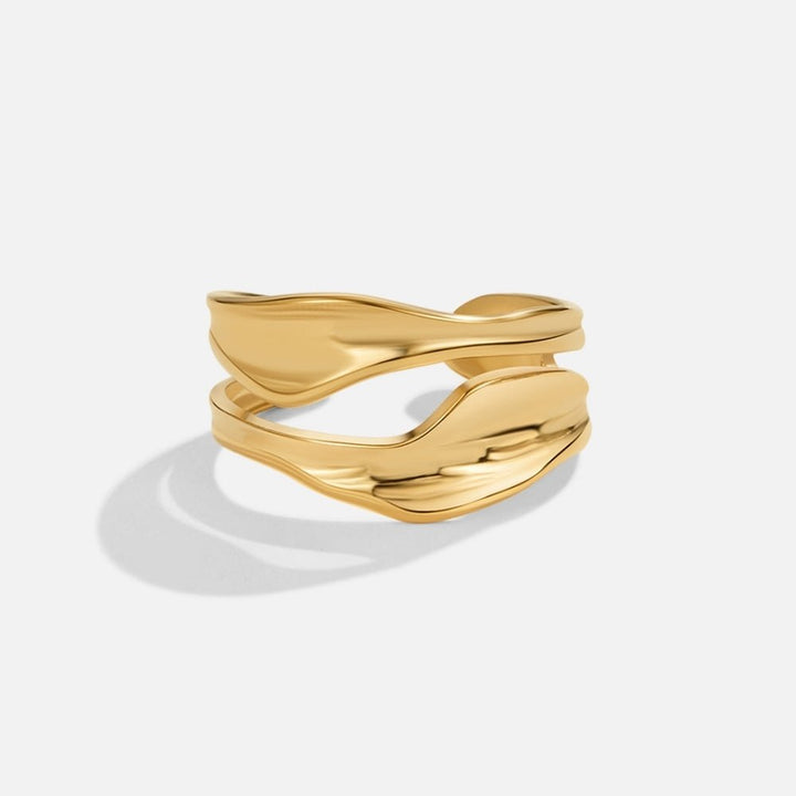 Liora Sculpted Wave Ring