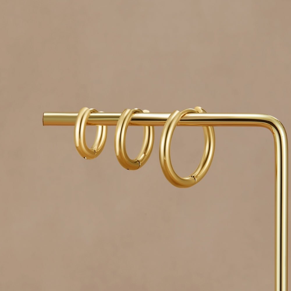 Talia Gold Hoop Set
