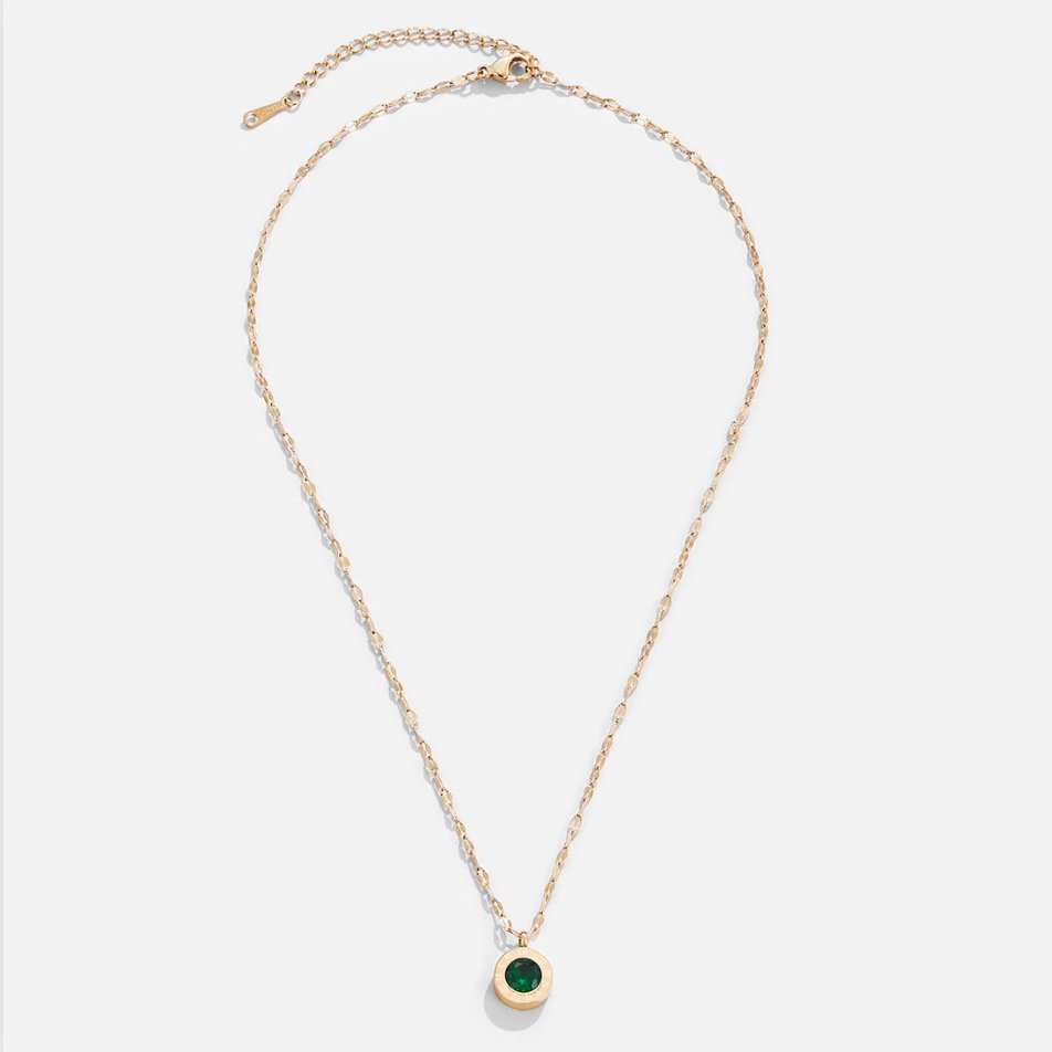 Ariana Emerald Athena Necklace