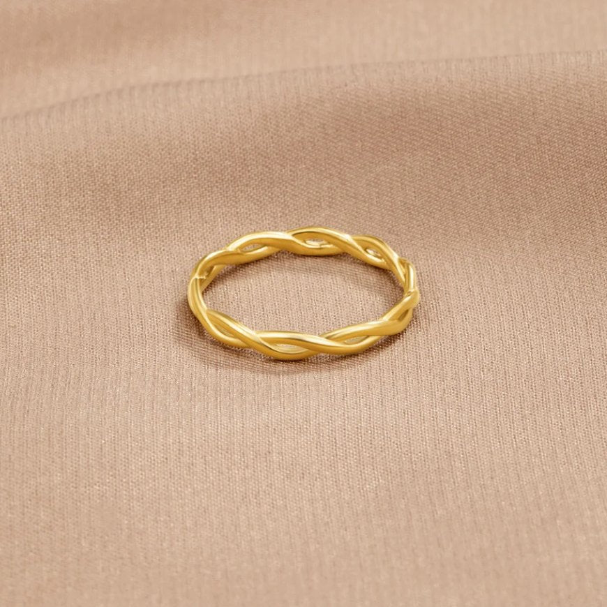 Aurelia Infinity-Twist Ring