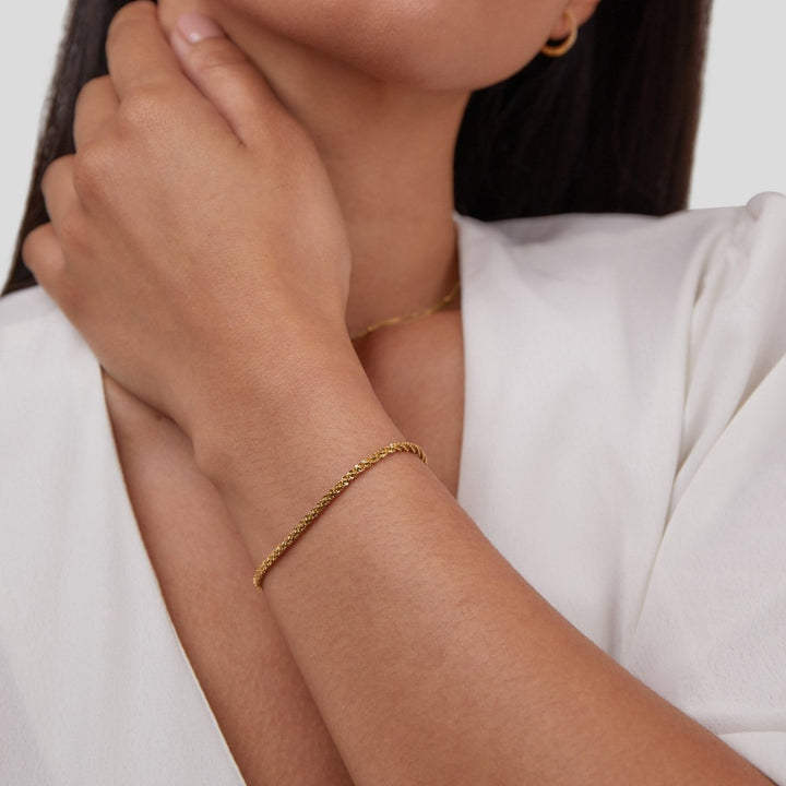 Kai Textured Spark Bracelet