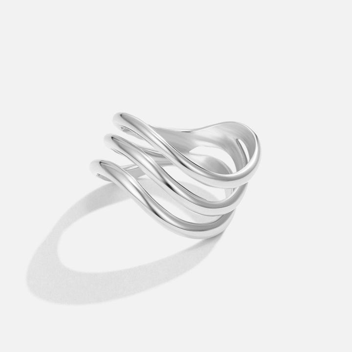 Kiya Triple Wave Ring