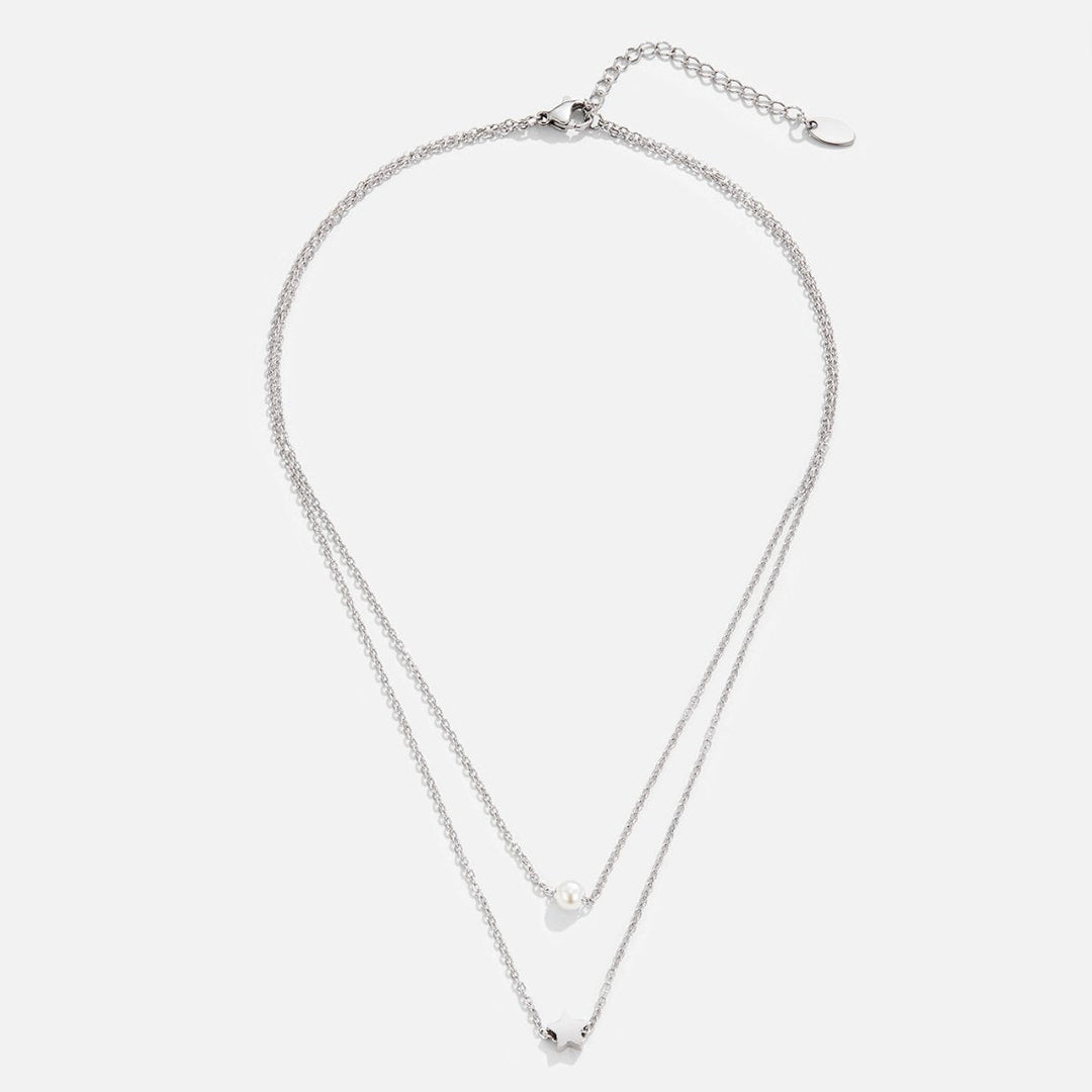 Stella Layered Pearl Necklace