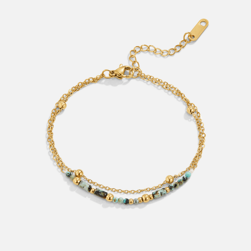 Zara Turquoise Stone Bracelet