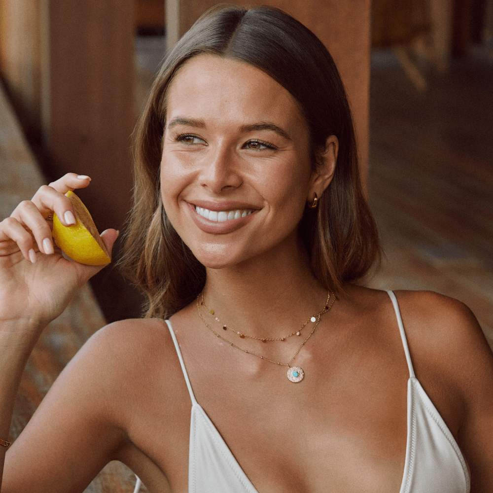 Mira Turquoise Layered Necklace