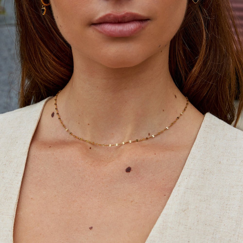 Solara Gleam Chain Necklace