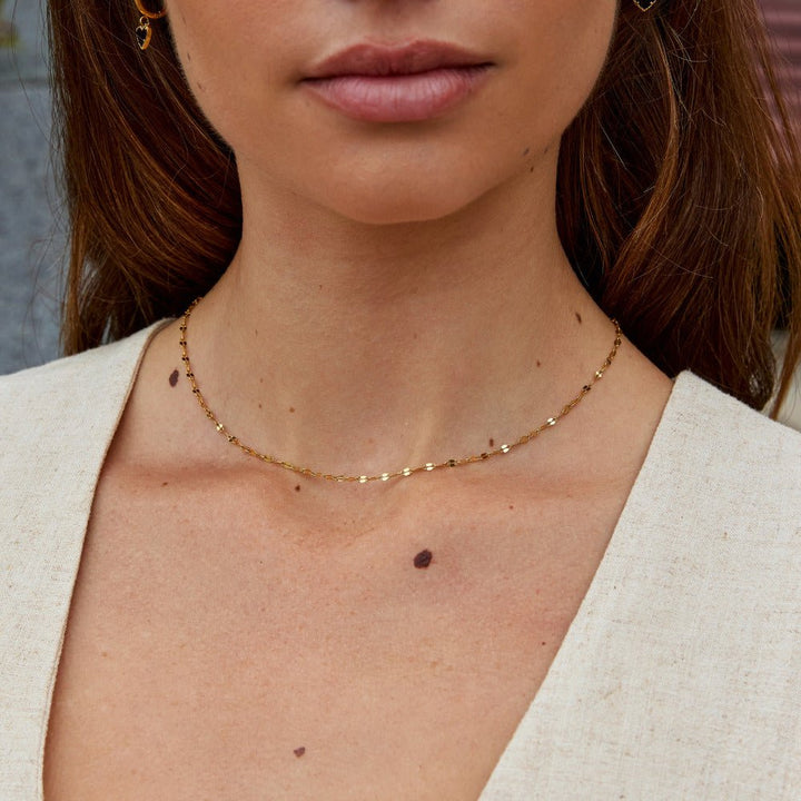 Solara Gleam Chain Necklace