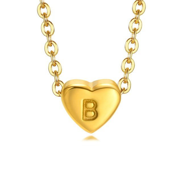 Amora Initial Heart Bracelet