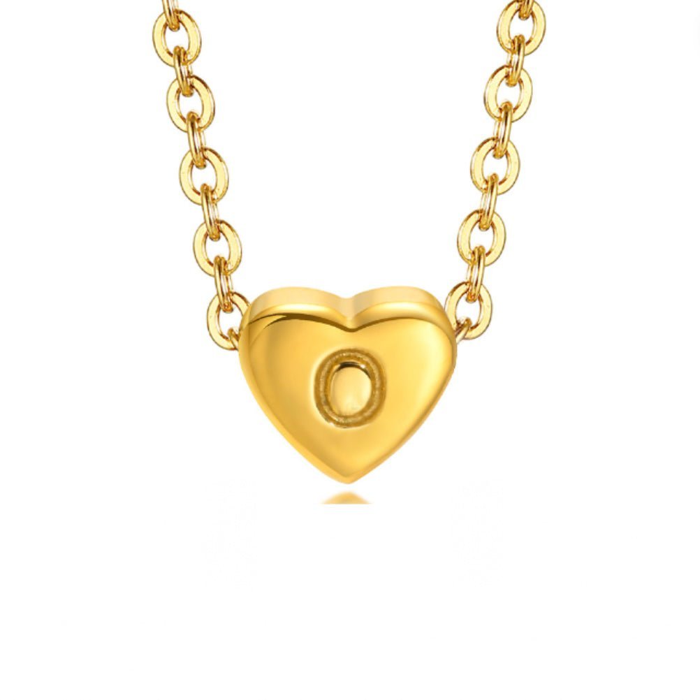 Amora Initial Heart Bracelet
