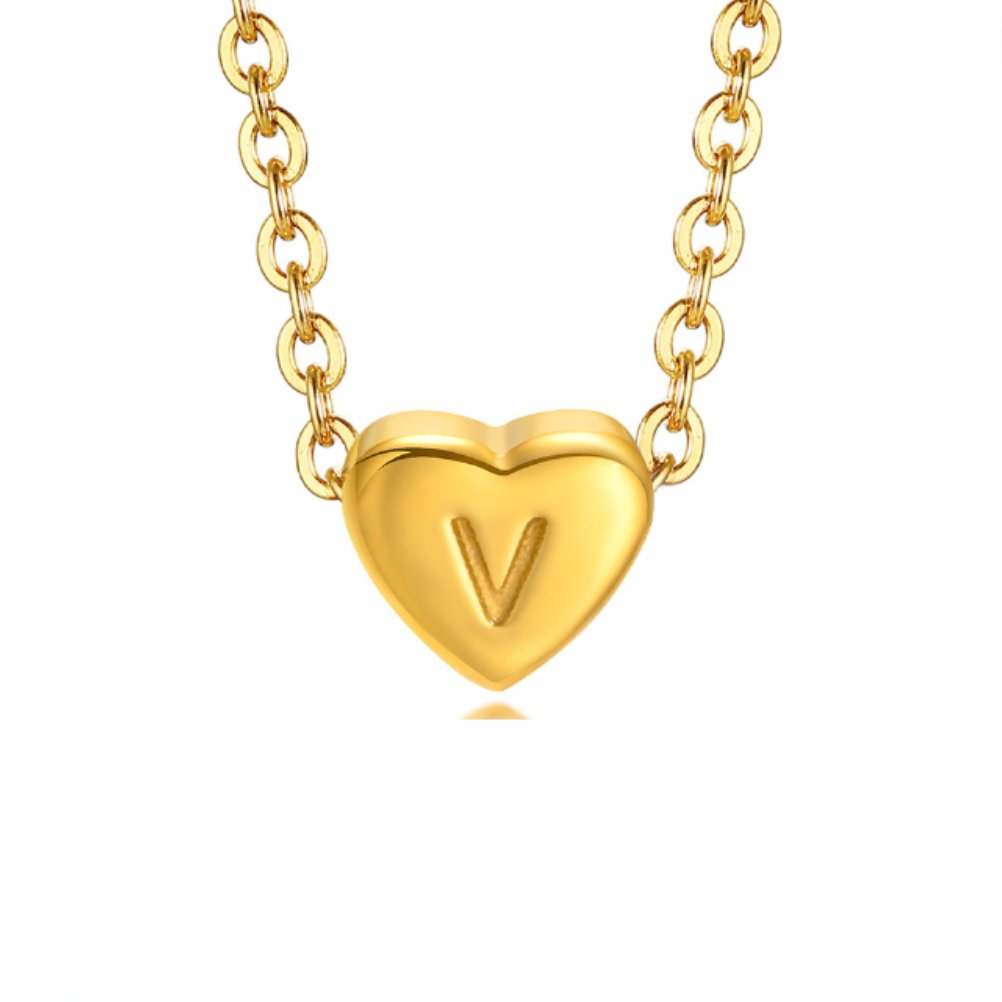 Amora Initial Heart Bracelet