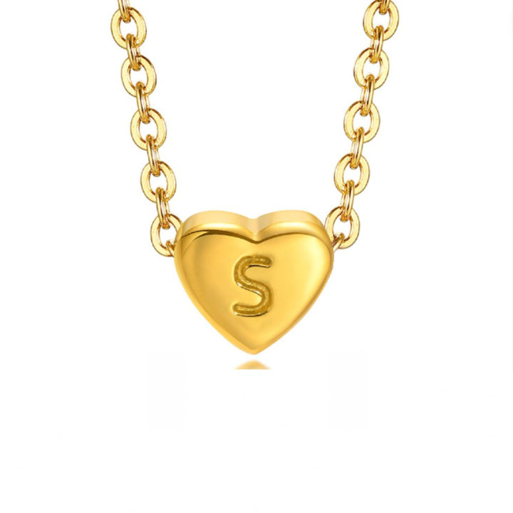 Amora Initial Heart Bracelet