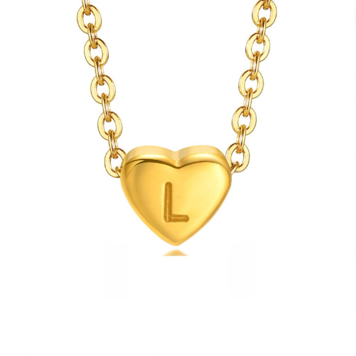 Amora Initial Heart Bracelet