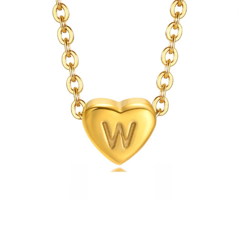 Amora Initial Heart Bracelet
