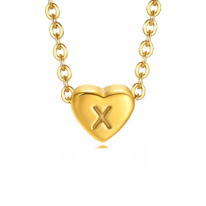 Amora Initial Heart Bracelet