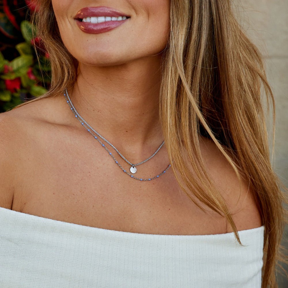 Lia Layered Coin Necklace
