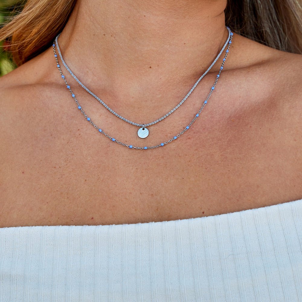 Lia Layered Coin Necklace
