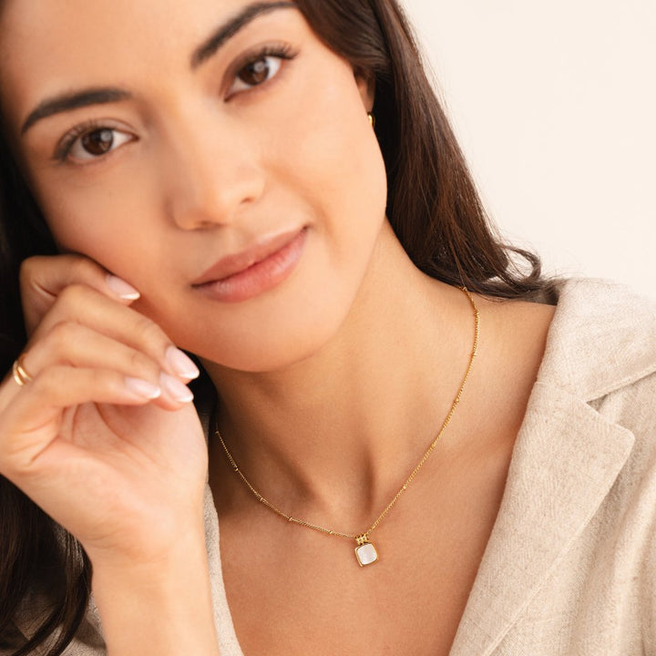 Solena Shell Pendant Necklace