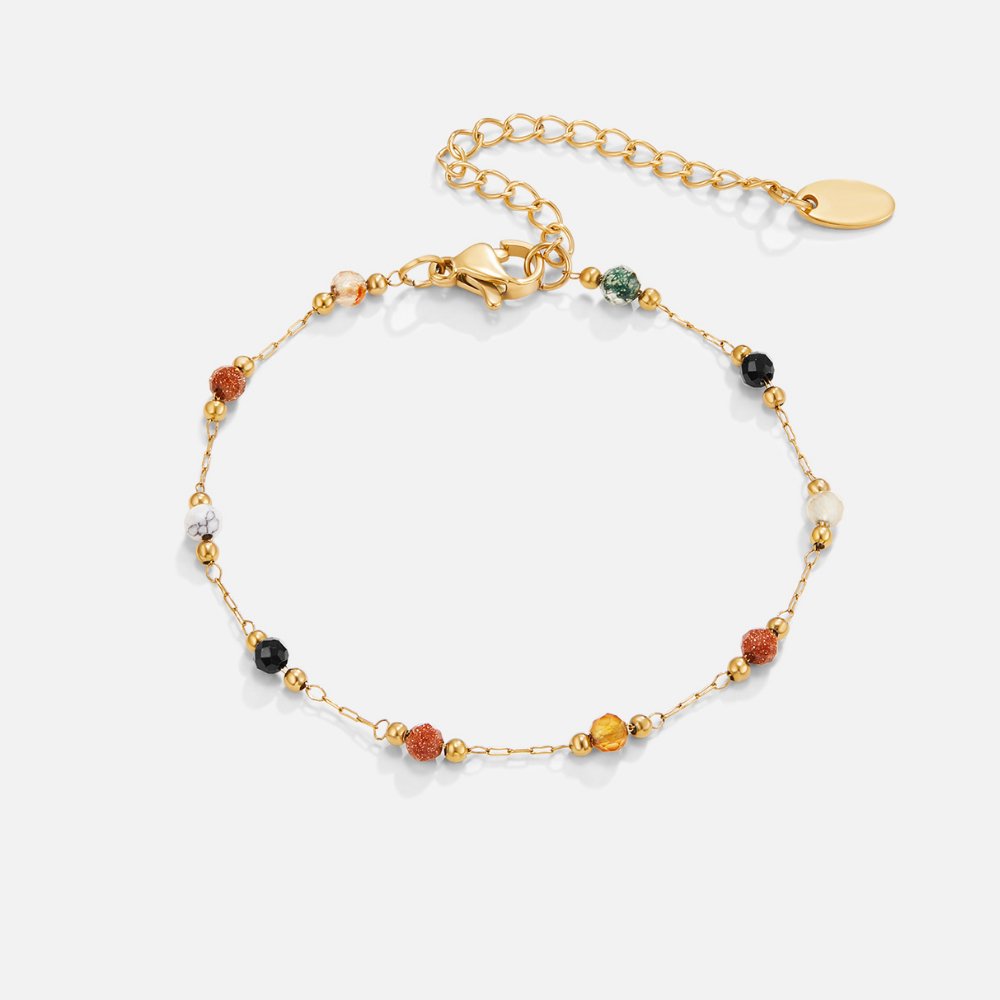Solara Gemstone Chain Bracelet
