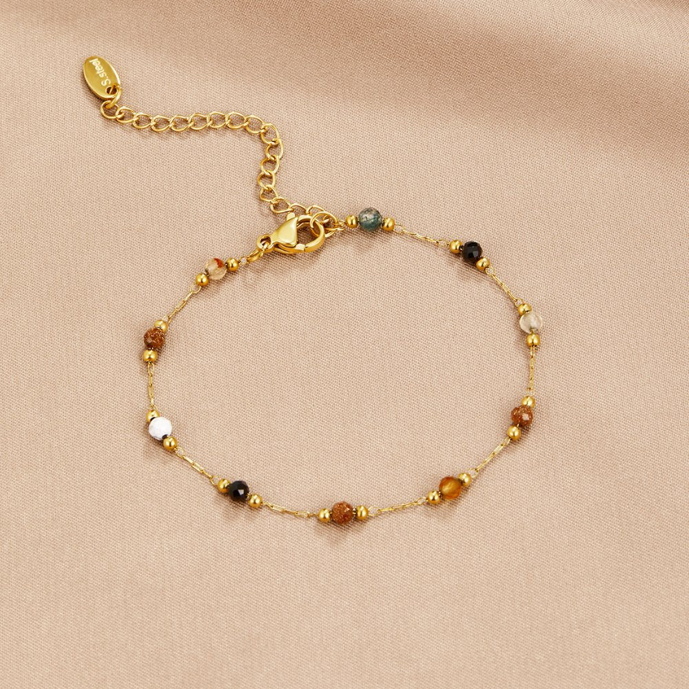 Solara Gemstone Chain Bracelet