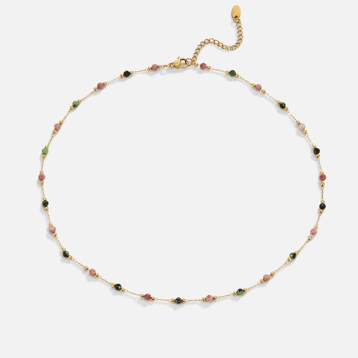 Elara Springstone Bead Necklace