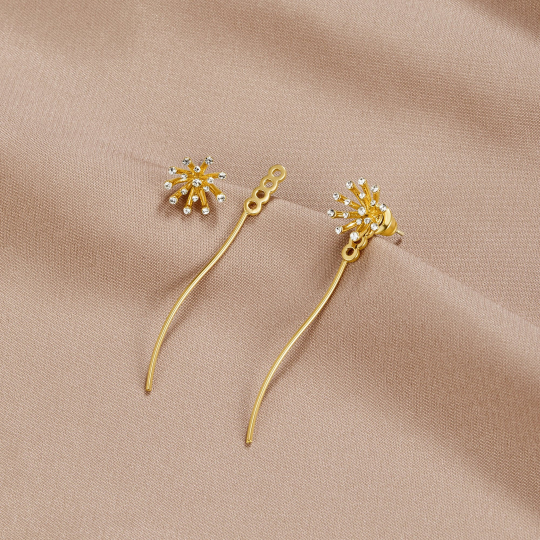 Aveline Dandelion Drop Earrings