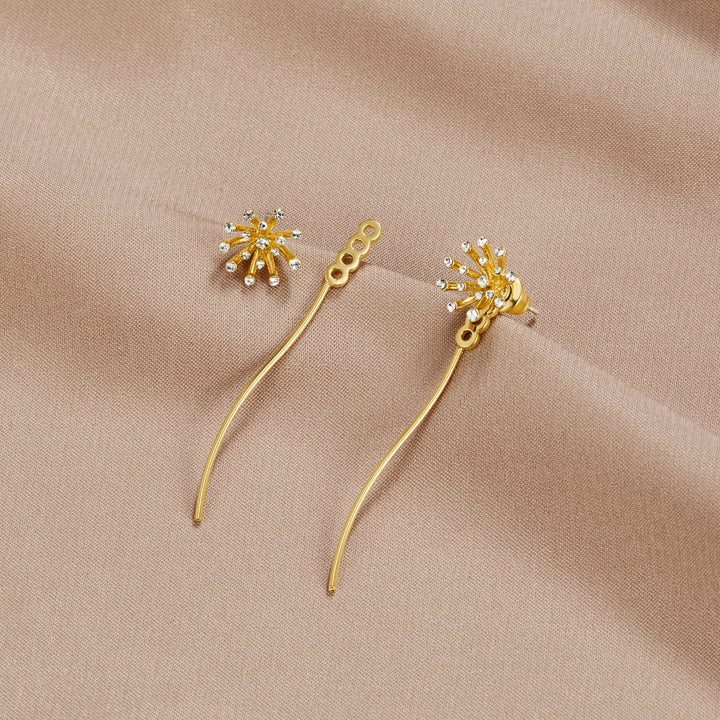 Aveline Dandelion Drop Earrings