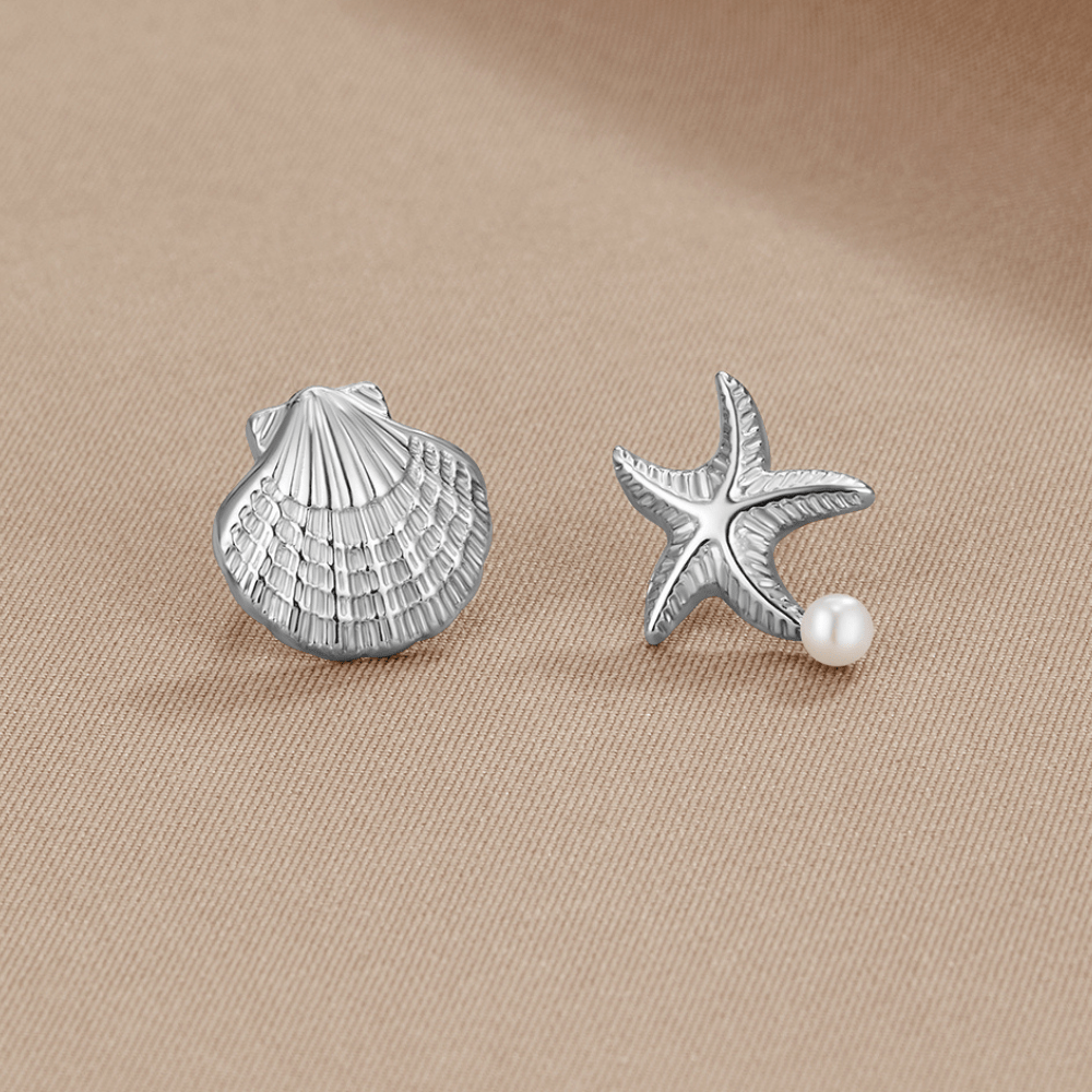 Naia Shell Starfish Studs