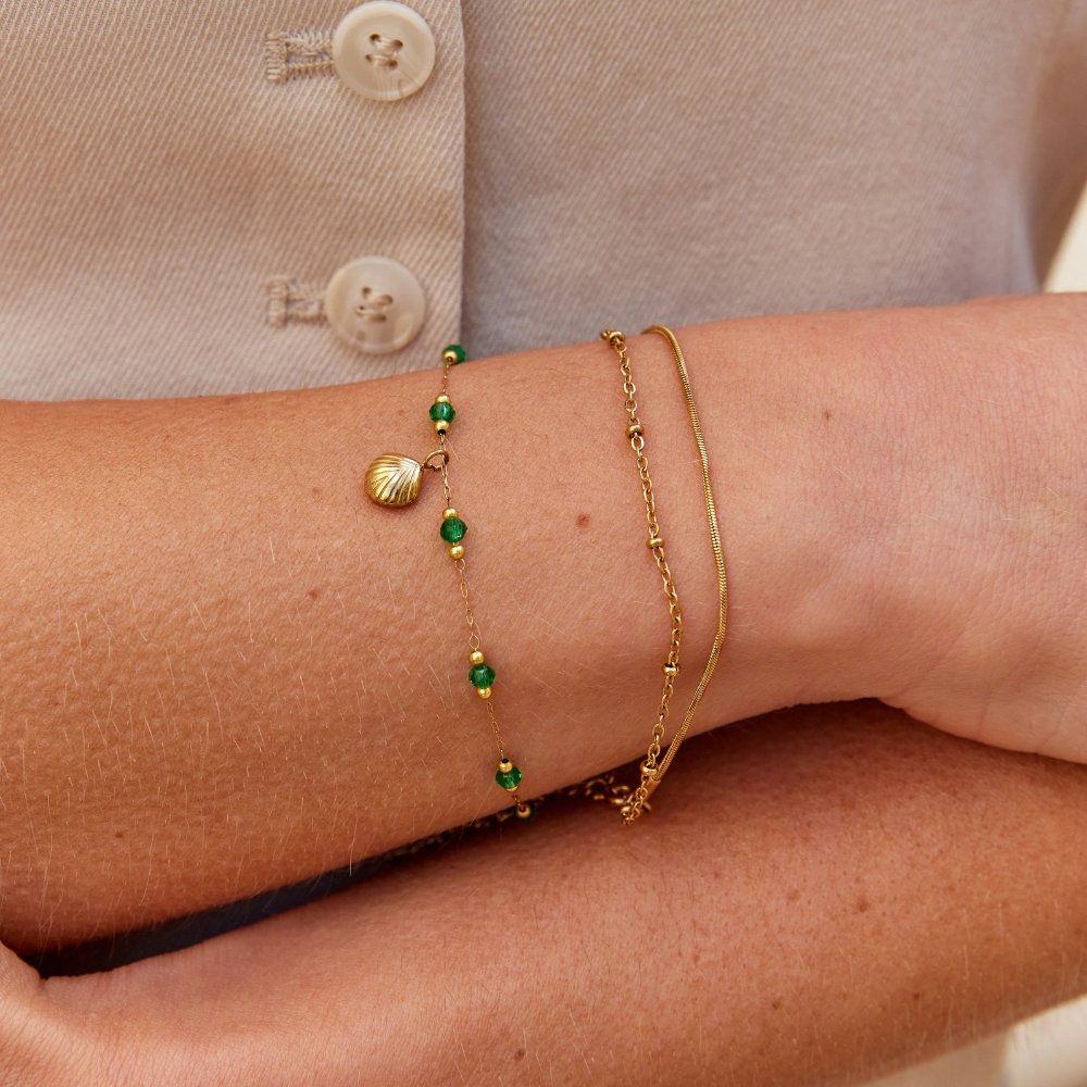 Nerissa Shell Bead Bracelet