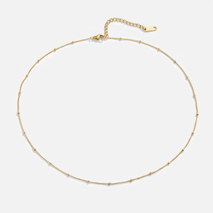 Nylah Beaded Chain Necklace