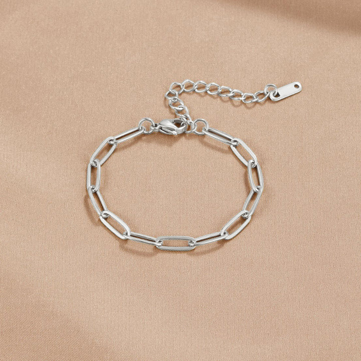 Clipa Paperclip Chain Bracelet
