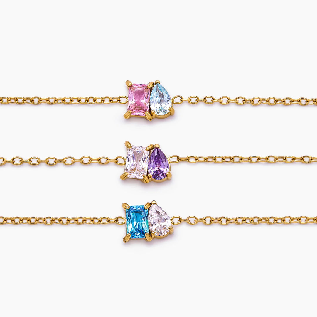 Constance Duo Birthstone Bracelet