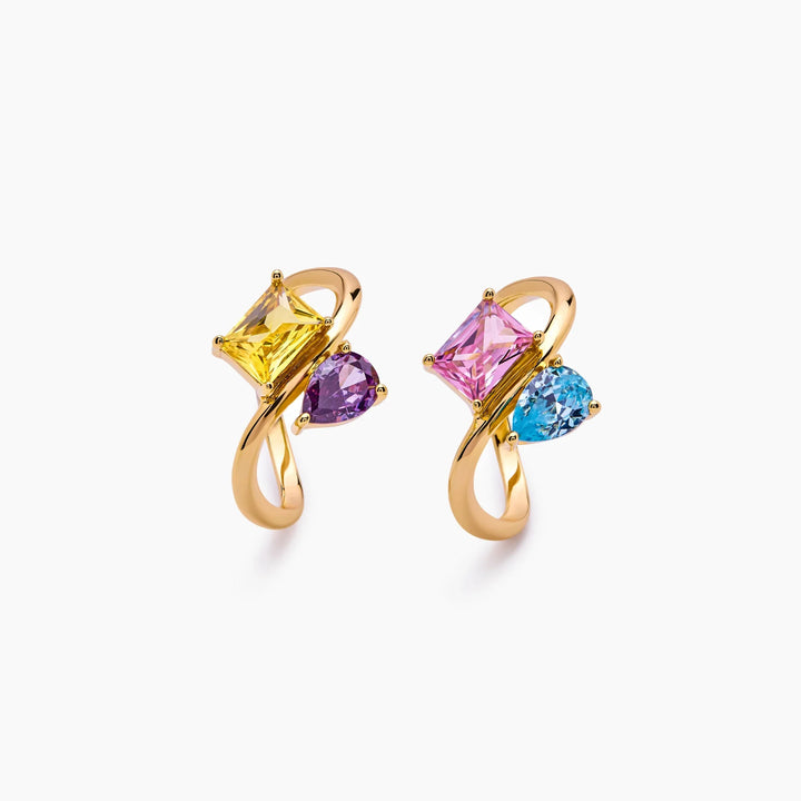 Clemence Dual Stone Ring