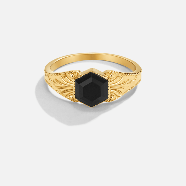 Serenya Onyx-Heirloom Ring