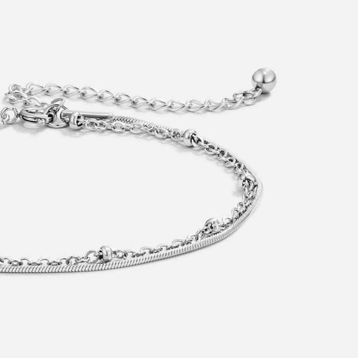 Pia Double Chain Bracelet