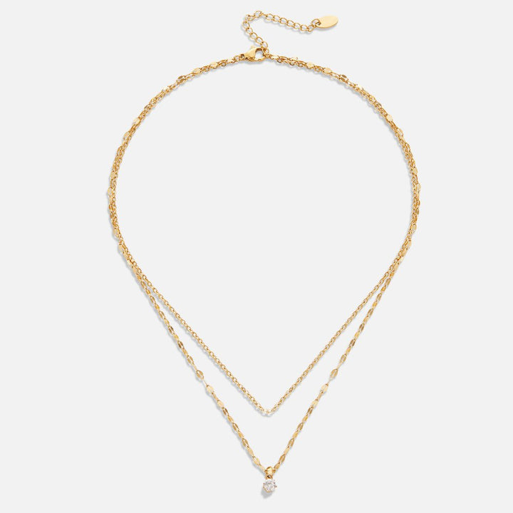 Piya Layered Crystal Necklace