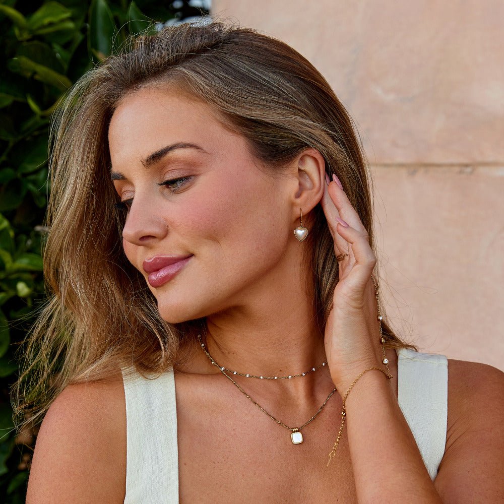 Lunelle Heart Earrings