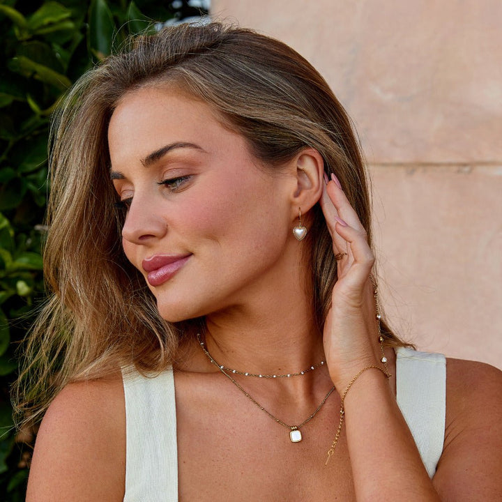 Lunelle Heart Earrings