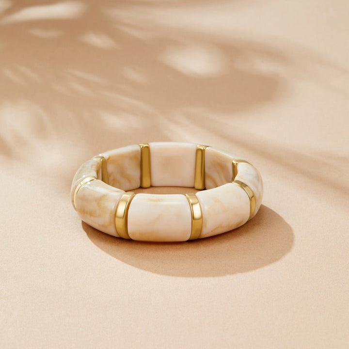 Sabina Marble Stretch Bracelet