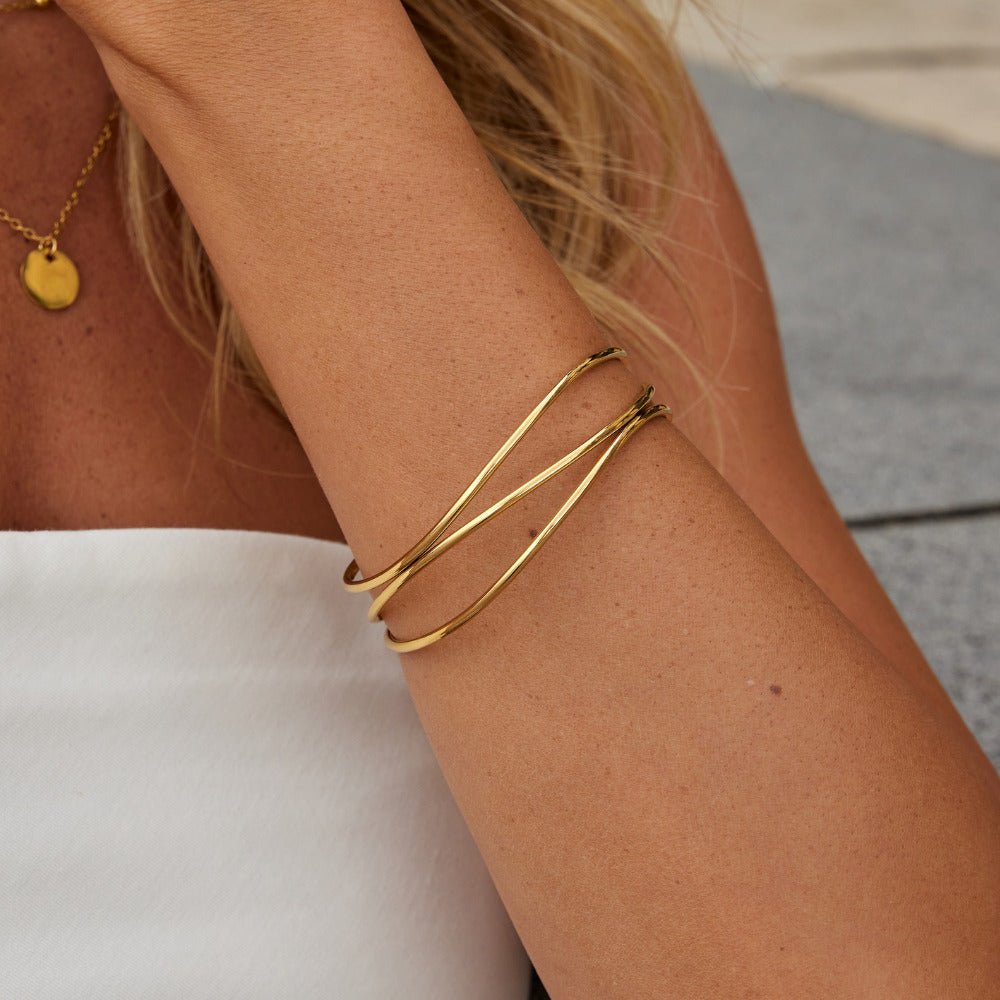 Aurelia Layered Gold Bracelet