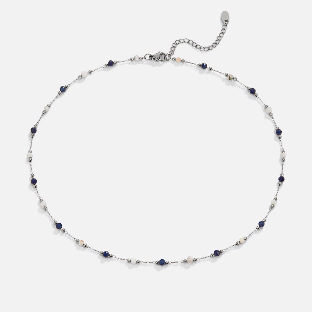 Lulu Midnight Stone Necklace